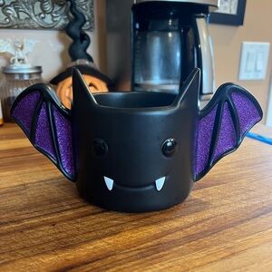 Bath & Body Works Halloween Glitter Bat Candle Holder 14.5 oz